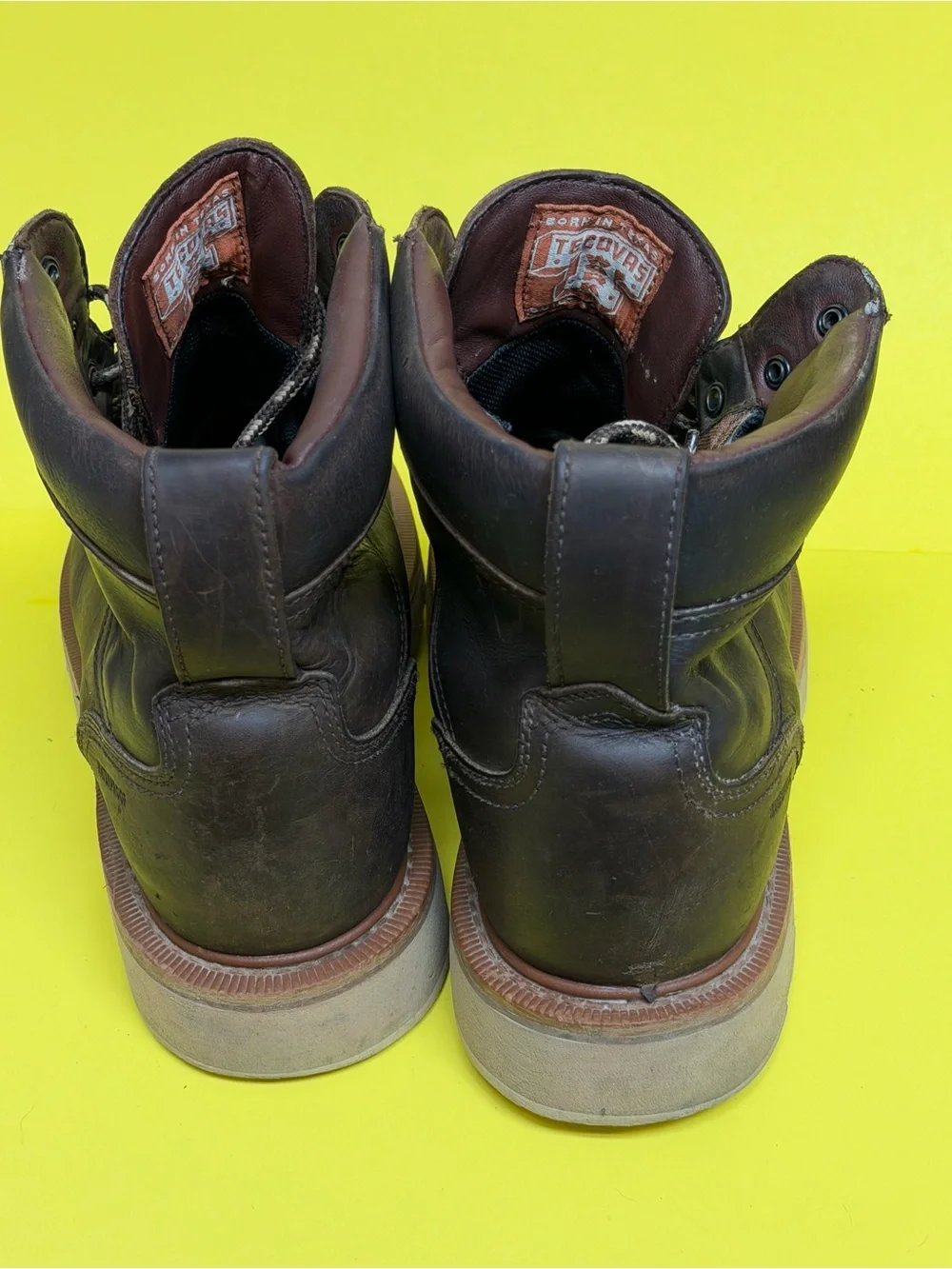 Tecovas Men's LongHaul Waterproof Moc Composite Toe Work Boots Espresso 11.5 D